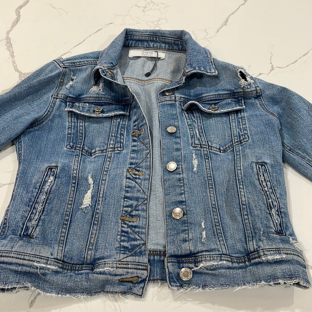 Sara denim jean jacket for sale